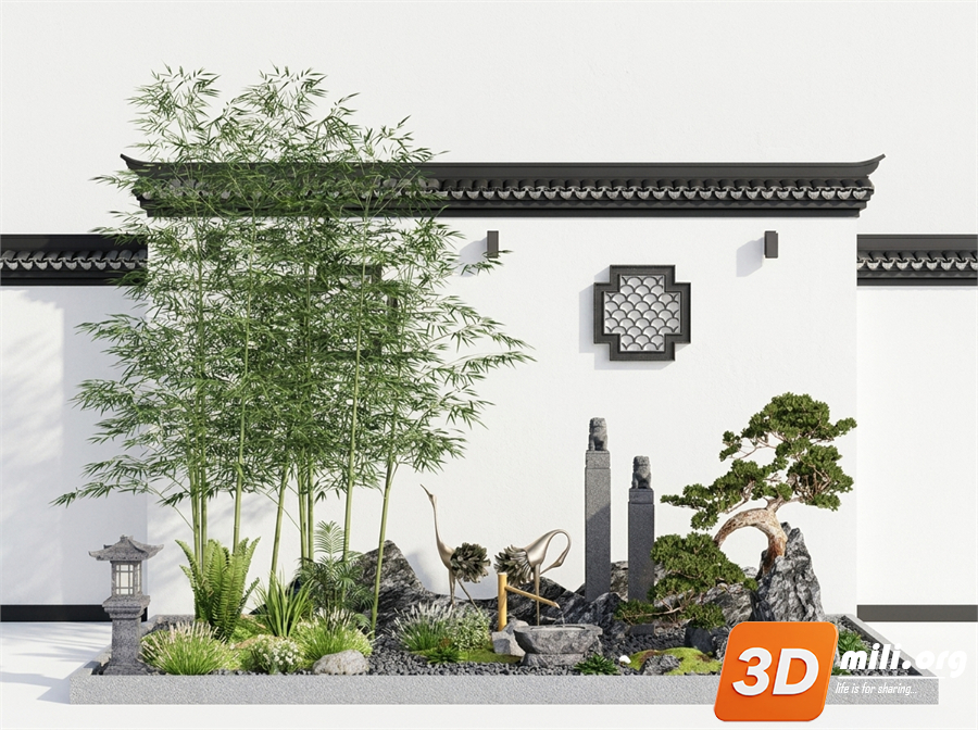 Mini Garden Skp Files 